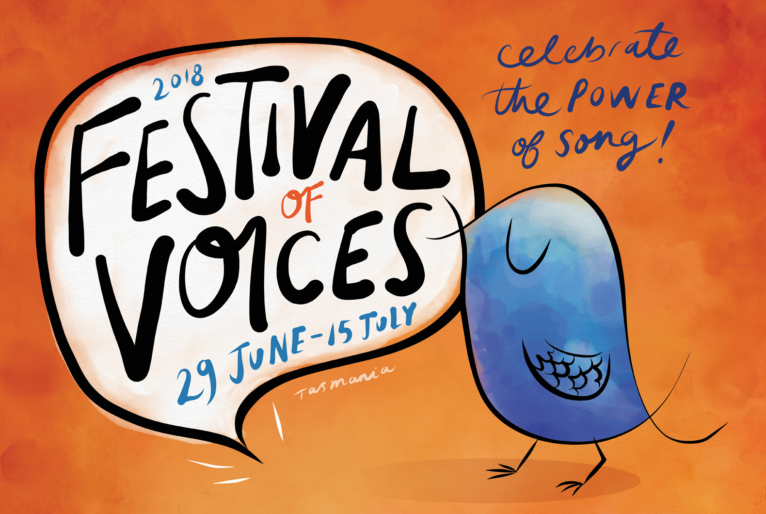 Festival of Voices program identity