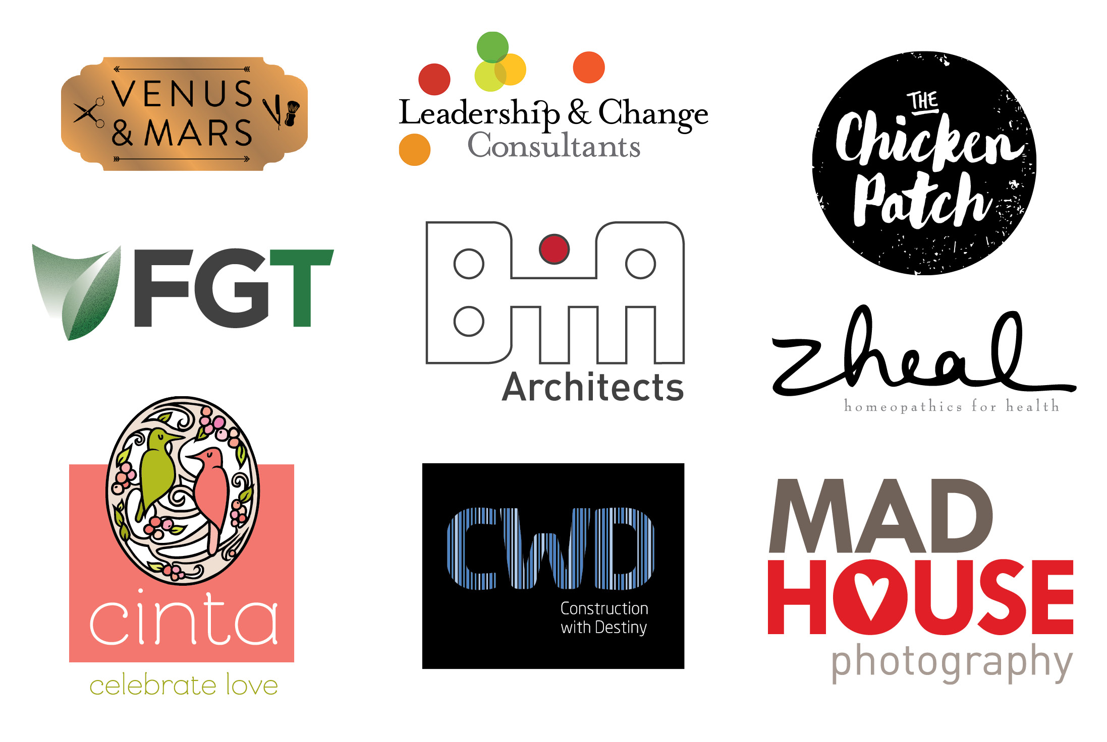 Logo examples collection two